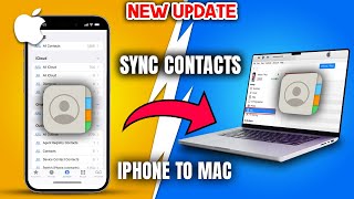 How to sync contacts from iphone to mac | Full Guide