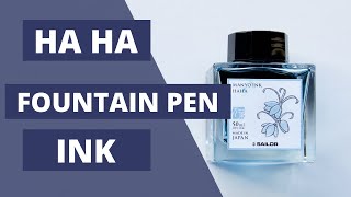 Ha Ha Fountain Pen Ink Review