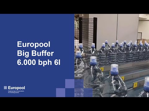 Europool Big Buffer Acumulation System - 6.000 bph 6l