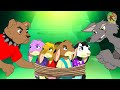 El Lobo y Los Siete Cabritos - Aventura En La Granja | Cuentos Cortos para Niños en español KONDOSAN