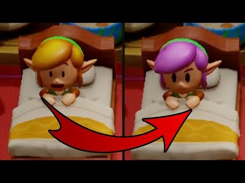 Link's Awakening - Link with Pink Hair
