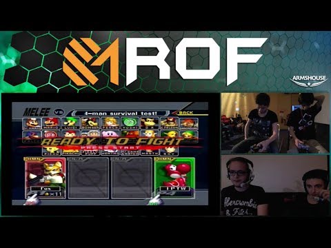 Leffen (Fox) vs VGBC | aMSa (Yoshi) - losers final ROF