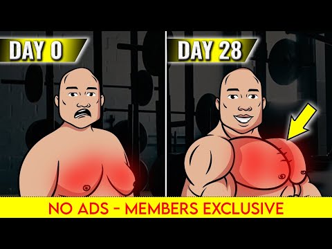 No Ads Daily Routine You MUST Do To LOSE MAN BOOBS