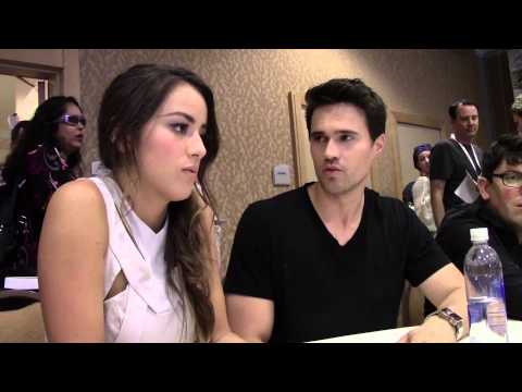 Comic Con: MARVEL'S AGENTS OF S.H.I.E.L.D.: Chloe Bennet & Brett Dalton (2013)