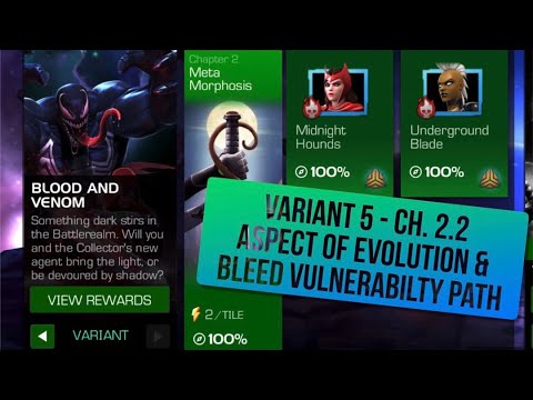 Variant #5 Ch. 2.2 - vs Rhino, Civil Warrior, Nightcrawler, Phoenix, Angela, Storm | MCOC