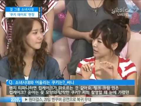 SNSD Cooky Date Cut @ Y-Star News [HQ]