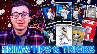 22 TIPS & TRICKS FOR MLB THE SHOW 22 DIAMOND DYNASTY!