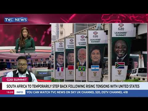 South Africa Announces Temporary Withdrawal From G20 Under U.S. Pressure