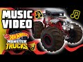 Official MUSIC VIDEO 🎶 | Thrash and Smash ☠️ ft. Monster Truck BONE SHAKER! | Hot Wheels