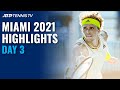 Medvedev Faces Lu; Zverev Meets Ruusuvuori | Miami 2021 Day 3 Highlights