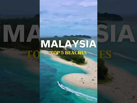 Top 5 beaches in Malaysia #travel #malaysia #beaches