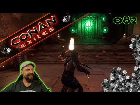 Conan Exiles 🍖 082: Farmrunde Mine: Silberstein & Skorpionköniging 🍖 german gameplay