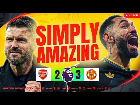 Carrick's INCREDIBLE Arsenal Win As United DANCE At Emirates | Mbeumo, Dorgu & Cunha...I Love You