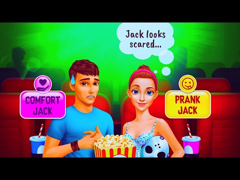 Hannah's High School Crush💑 - First Date Makeover | Car Wash 🚗 |  Prank On Movie Date 🎬💑.