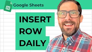 Insert Row Daily Automatically