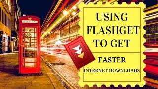 How to use Flashget to get faster internet downloads | video tutorial by TechyV