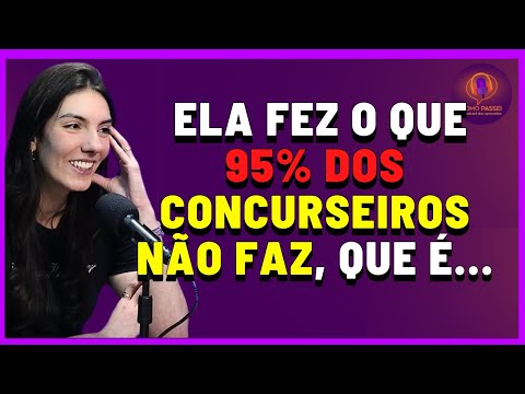 Por isso Ela Passou em 1º Lugar no Concurso Público