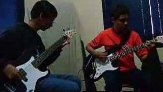 Rufio - On Our Own and My Escape (Guitar And Bass Cover)