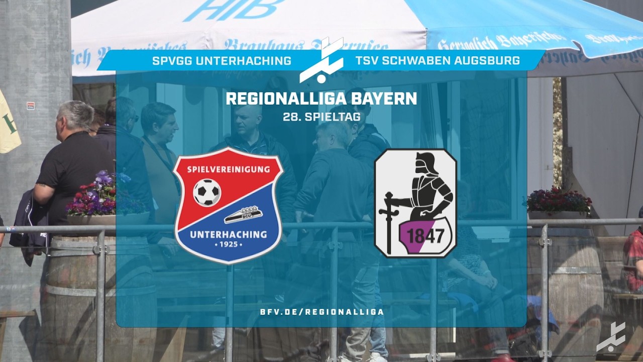 SpVgg Unterhaching vs TSV Schwaben Augsburg Highlights