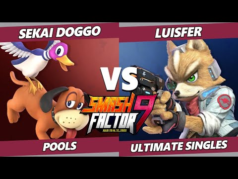 Smash Factor 9 - Sekai Doggo (Duck Hunt) Vs. Luisfer (Fox) SSBU Ultimate Tournament