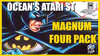 Atari ST Goes MAGNUM!  Ocean’s 4-Hit Game Multi-Disk Pack!