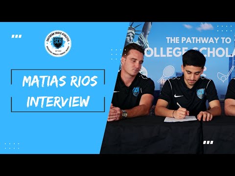 Matias Rios Signing Announcement Interview