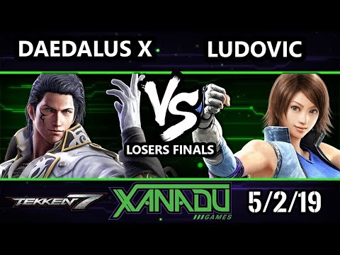 F@X 300 Tekken 7 - Daedalus X (Claudio) Vs. Ludovic (Asuka) - T7 Losers Finals