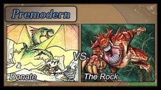 【MTG】プレモダン  ドネイト vs ザ・ロック / Premodern  Donate vs The Rock