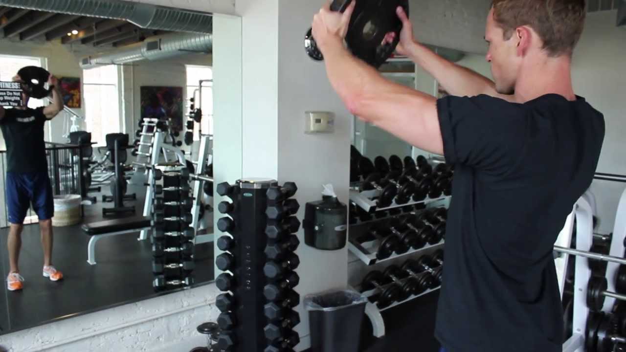 Front Raise with Plate - Shoulder Workouts for Men