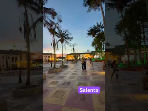 Salento pueblo del eje cafetero Colombiano #viajandoporcolombia