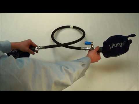 Purge system for TIG welding — Assembly of inflatable purge bags