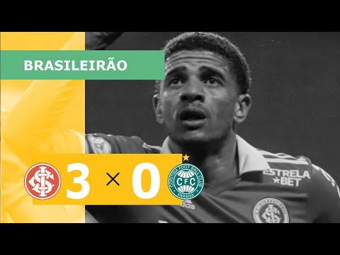 Internacional 3 x 0 Coritiba - Gols - 24/06 - Campeonato Brasileiro 2022