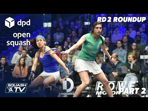 Squash: DPD Open 2019 - Women's Rd 2 Roundup [P2]