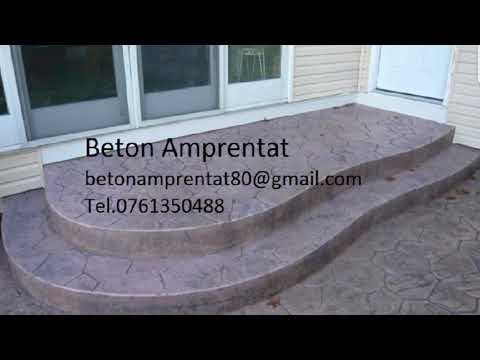 Beton Amprentat Rusciori - Olt Tel.0761350488