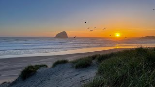 Download lagu 🌊🅻🅸🆅🅴🌊Cape Kiwanda Beach Cam 🌅Live Pacific City 🌊Oregon Coast 24/7🏖️✨Surf & Beach Live WebCam mp3