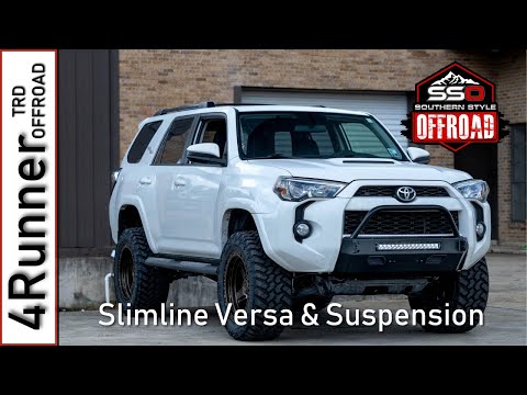 2018 Toyota 4Runner TRD Offroad + Slimline Versa, Eibach Suspension, Wheels and Tires!