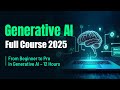 Generative AI Full Course 2025 Gen AI Tutorial For Beginners Intellipaat