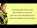 Snoh Aalegra Do 4 Love Lyrics