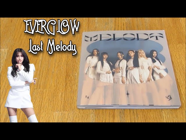 Vídeo relacionado con Everglow - Last Melody [First Memoir ver.] (3rd Single Album) [Pre Order] CD+Photobook+Folded Poster+Others with Tracking, Extra Decorative Stickers, Photocards