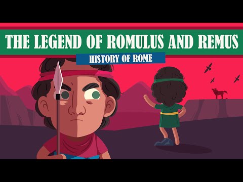 ROMULUS AND REMUS: The COMPLETE STORY of how ROME was born