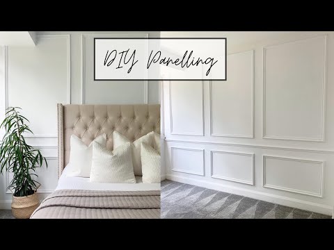 EASY DIY WALL PANELLING - HOW TO GUIDE | Transform your plain walls!