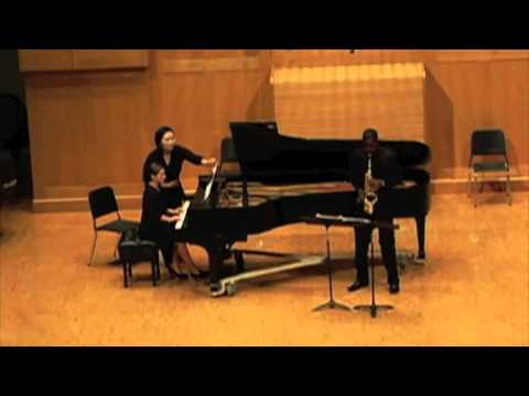 Robert Young, saxophone - David Maslanka: Sonata (Mov. 1)