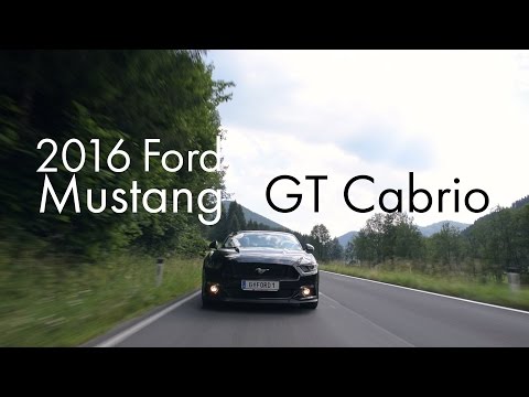 2016 Ford Mustang GT Cabrio Test