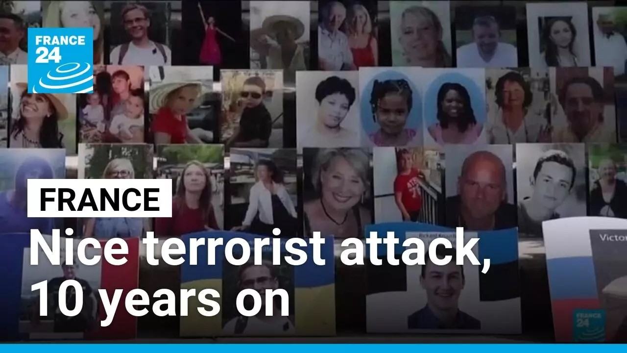 French city of Nice marks 10th anniversary of terrorist attack • FRANCE 24 English