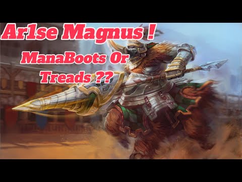 Dota 2 Ar1se Magnus Moments Plays And Mistakes Compilation Hard Game !