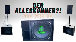 Der beste Allrounder Selbstbau PA-Subwoofer? | Sbatscht 118