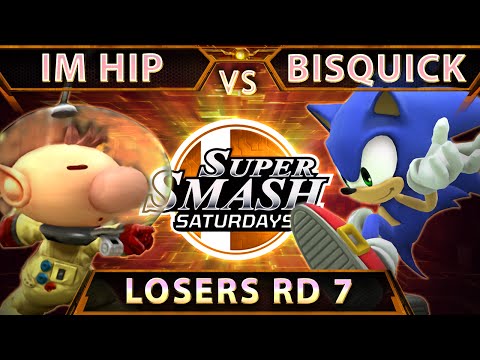 SSS - Im Hip (Olimar) Vs. Bisquick (Sonic) SSB4 Losers Round 7 - Smash For Wii U