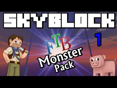 ★ FTB SkyBlock Modded Getting Started Monster Pack 1