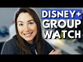 how does Disney watch party work