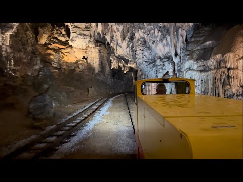2.5 km Into the Earth – Unreal Train Ride Through a Cave Tunnel | Full 4K Journey